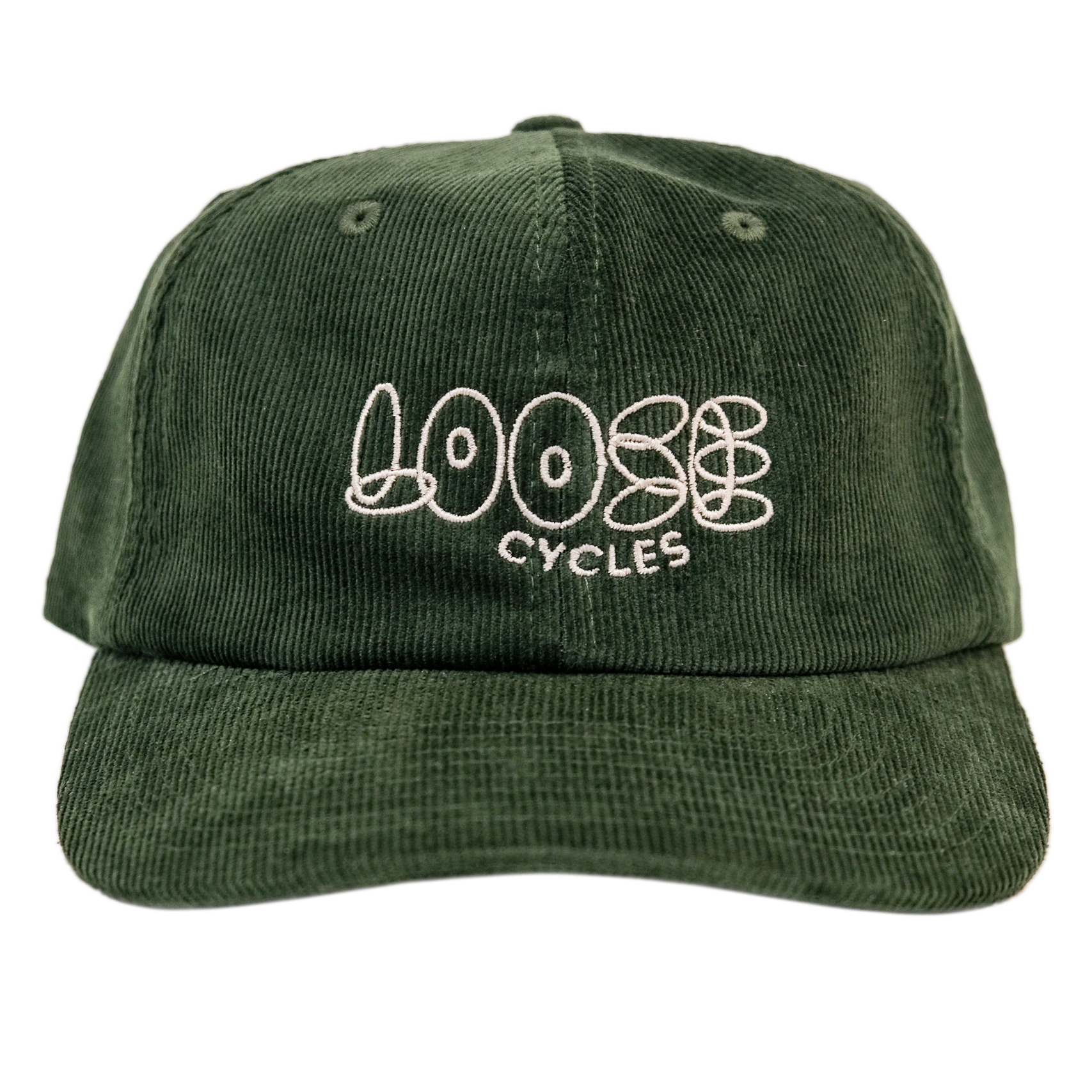 Loose Cycles - Cord 6 panel hat