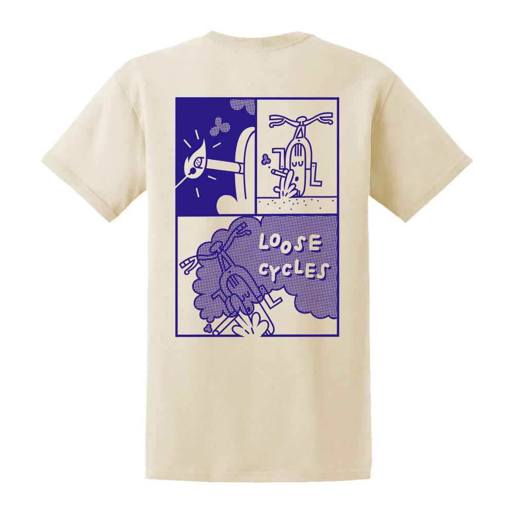 Loose Cycles - Smoke T-Shirt