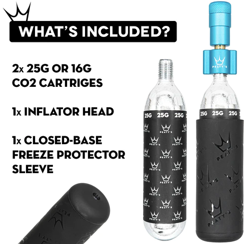 Peaty's Holeshot CO2 orodje za polnjenje zračnic