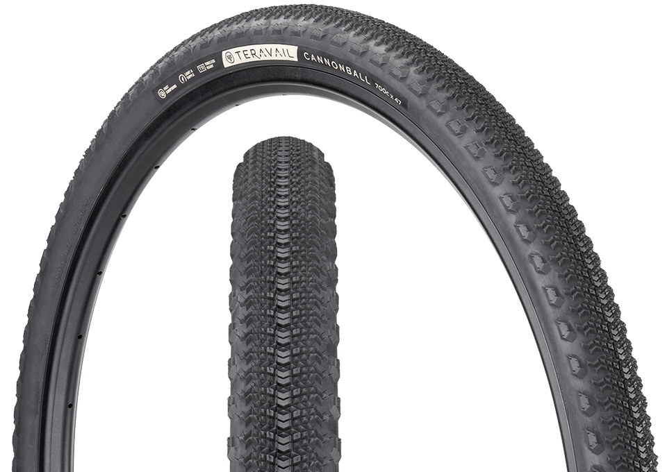 Teravail Cannonball tire - Light & Supple