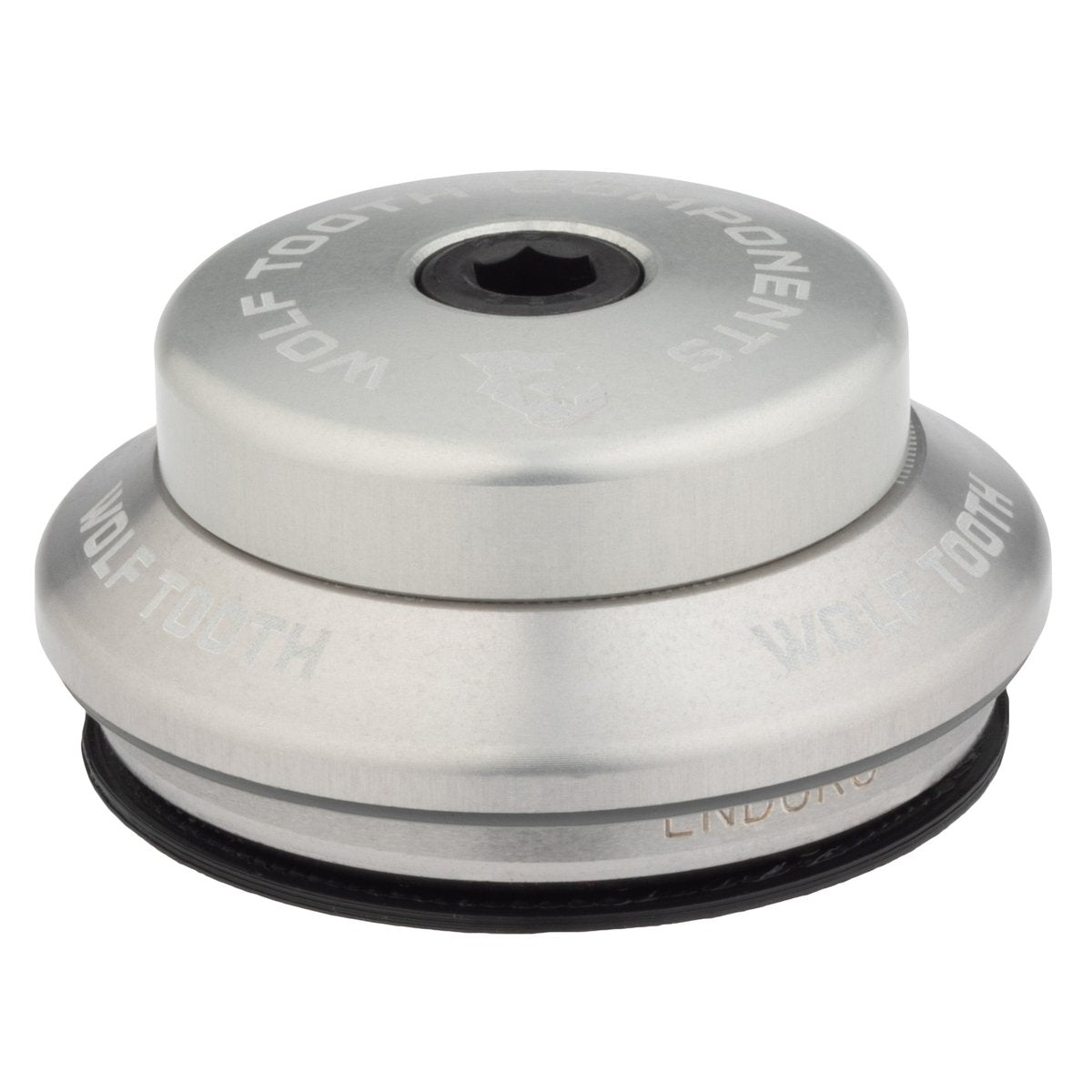 Wolf Tooth Premium IS Headset - Integrated Standard - IS41/28.6 7MM STACK - Silver